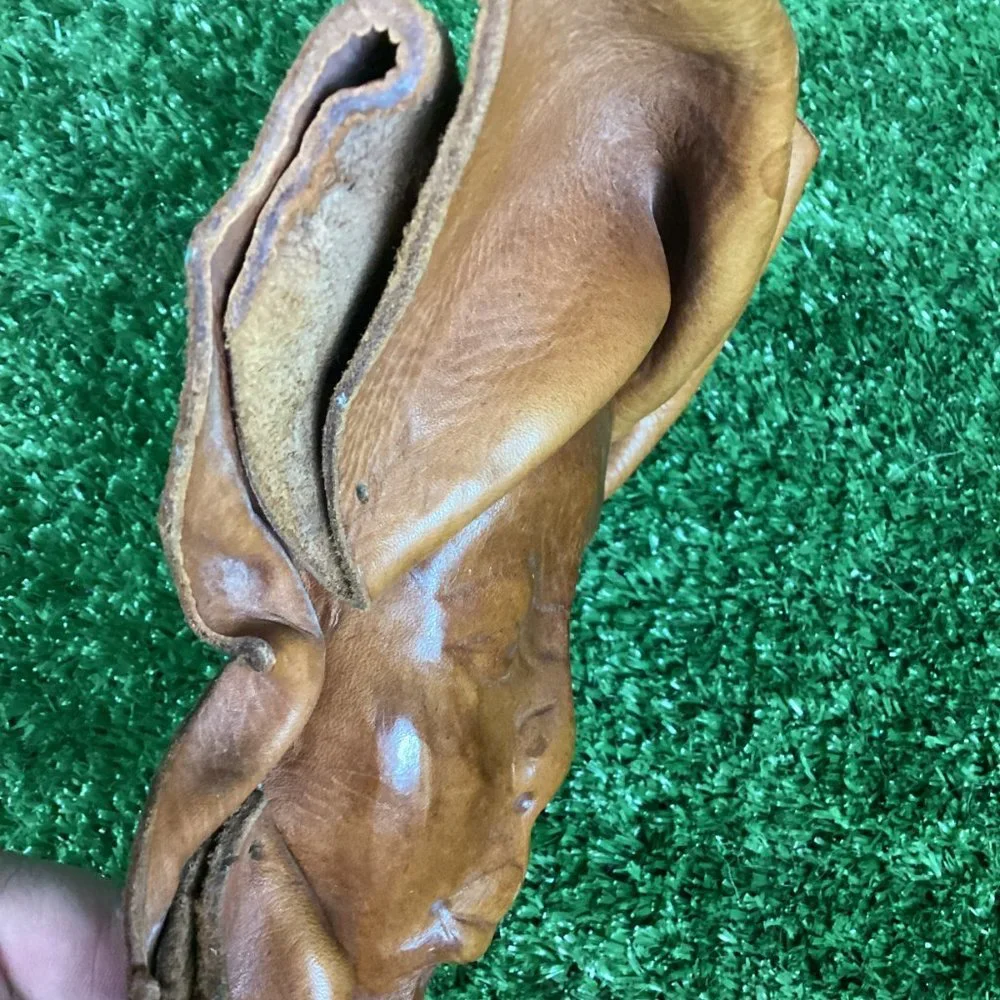 Leather Mask Face Sculpture Wall Art